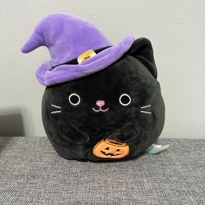 8in Calio The Black Cat Pumpkin/Witch Flip A Mallow 🎃